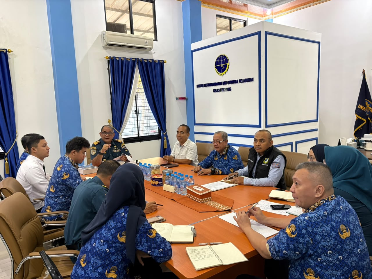 RAPAT KOORDINASI TERKAIT PENGAWASAN TERSUS DAN TUKS DI PELABUHAN PANJANG
